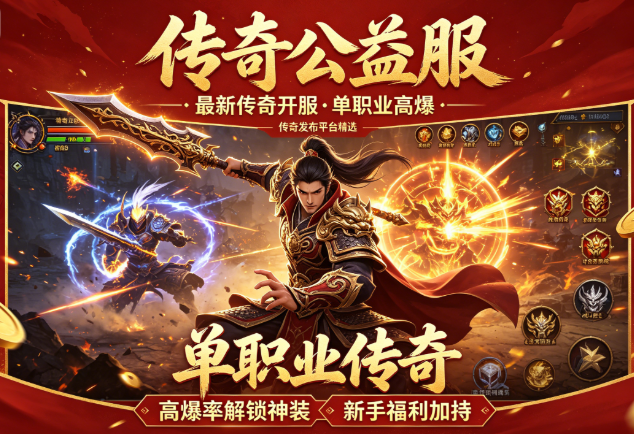 传奇发布平台 今日传奇开服 传奇公益服 传奇开服表 零氪金畅玩版